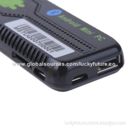 Android 4.2 RK3066 Dual Core Mini PC with 1GB RAM,8GB ROM,Wi-Fi,BT,HDMI,TF,USB2.0,Micro USB,Black